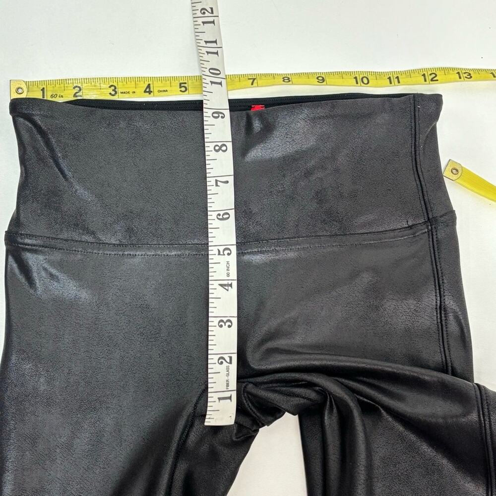 Spanx Faux Leather High Waisted Leggings Black S - Picture 5 of 9